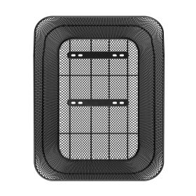 Rear Bike Basket Wire Mesh Bicycle Basket with Cargo Net Waterproof Cover